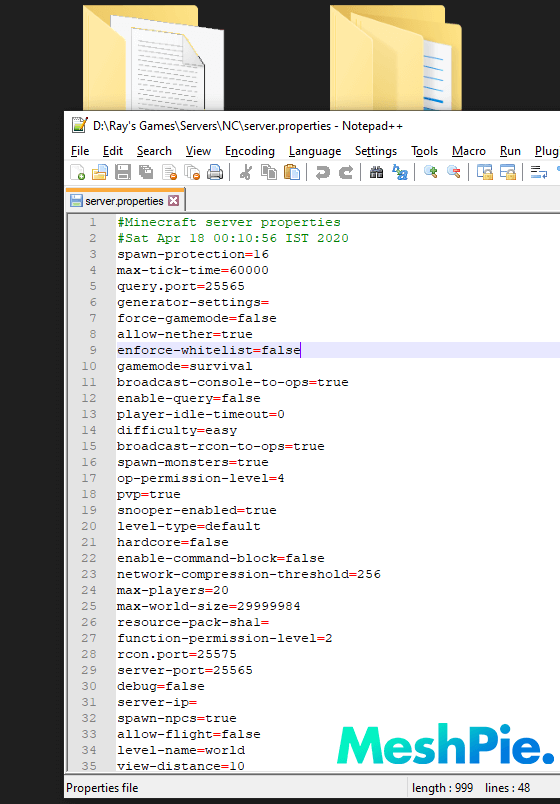 minecraft-server-properties