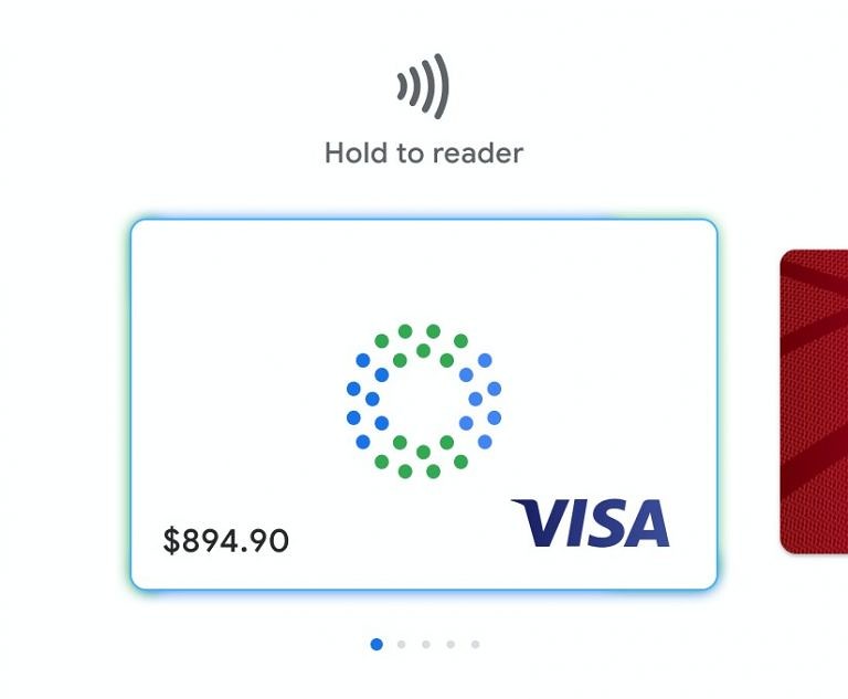 Google debit card feature