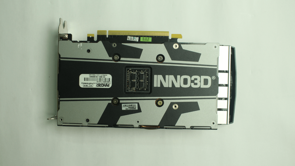 Inno 3D GTX 1660 super backplate