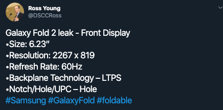 galaxy fold 2 leaks