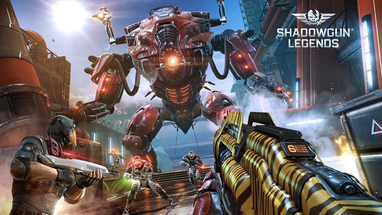 Shadow gun legends is the best non stop FPS and player Vs player game top android games in 2020