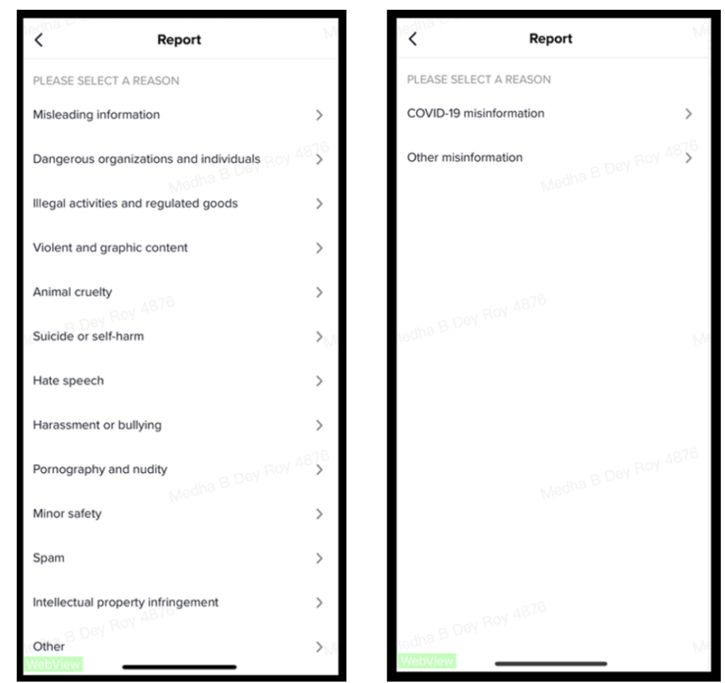 TikTok has brought in new in-app reporting feature to curb spread of COVID-19 misinformation