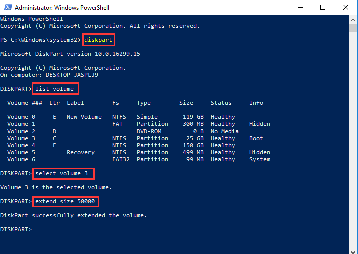 How to Increase C drive space on Windows 10