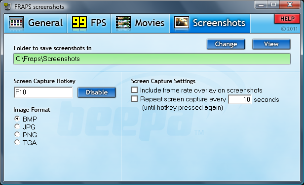 FRAPS - Screen Recorder