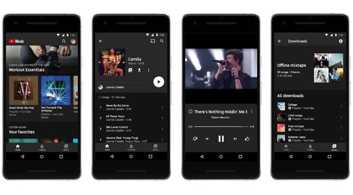 best-offline-music-apps-for-android-youtube-music