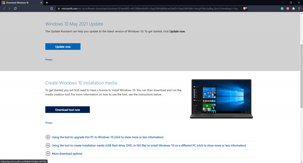 downgrade windows 11 to windows 10