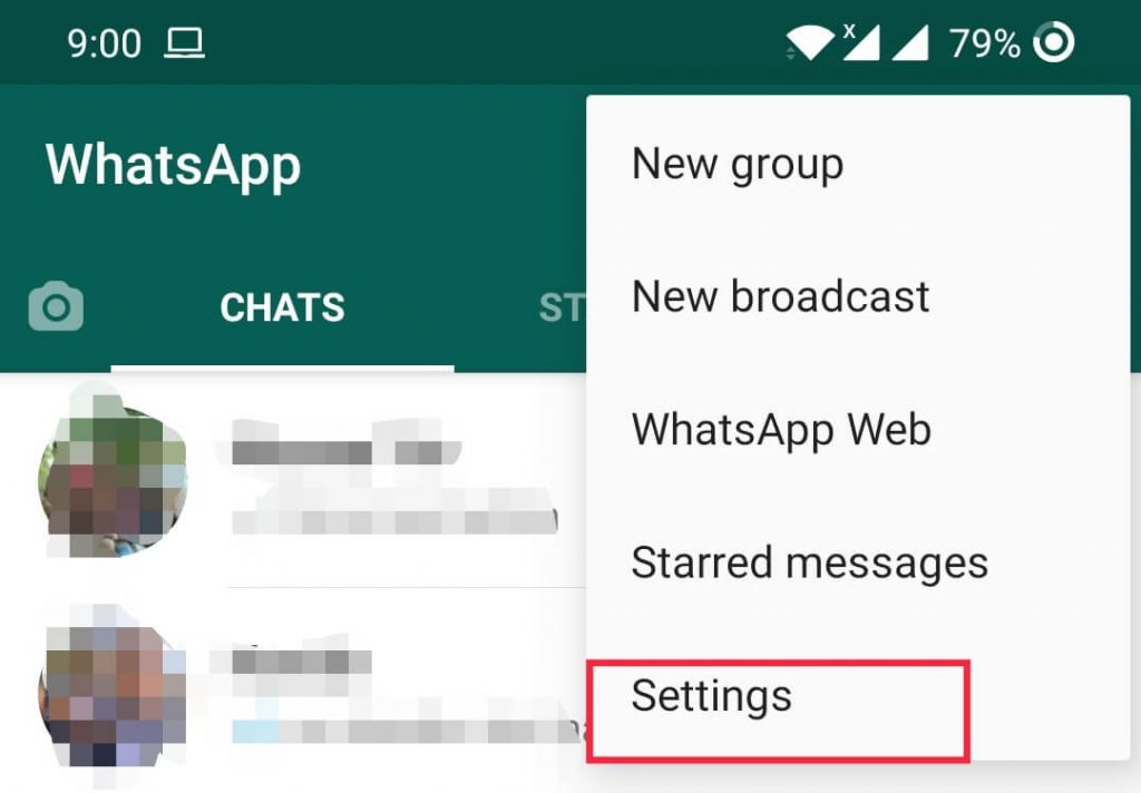 how to turn off Read receipts in Whatsapp