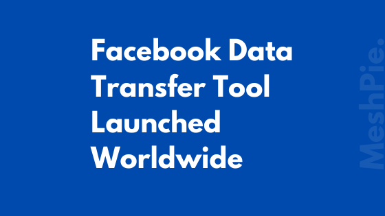 Facebook-Data-Transfer-Tool