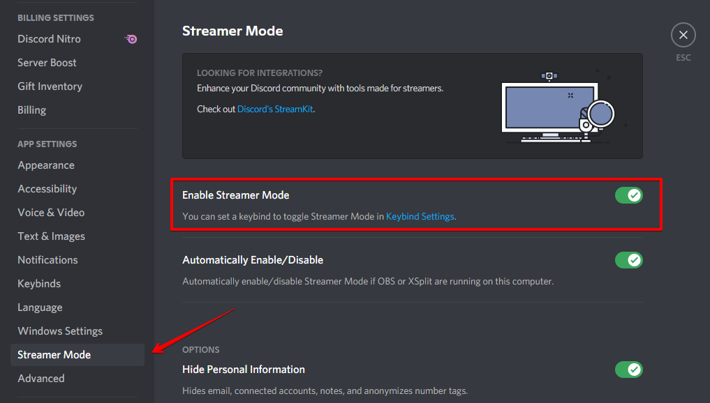 How to mute discord on OBS
