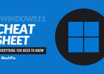 Windows 11 cheat sheet